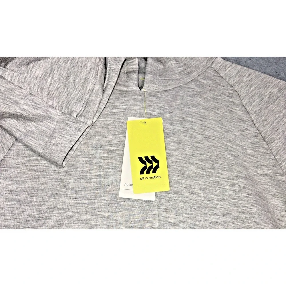 All In Motion Pullover Hoodie in Gray - Super Soft - Girls L